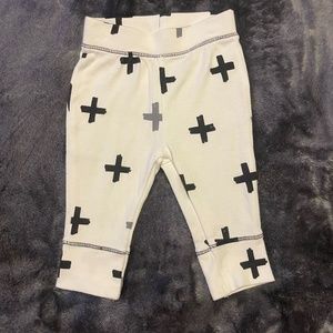Cross infant pants